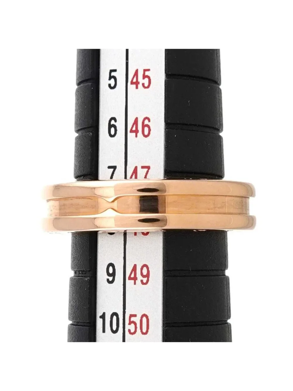 Bvlgari Band 48 Ring 18K Pink Gold